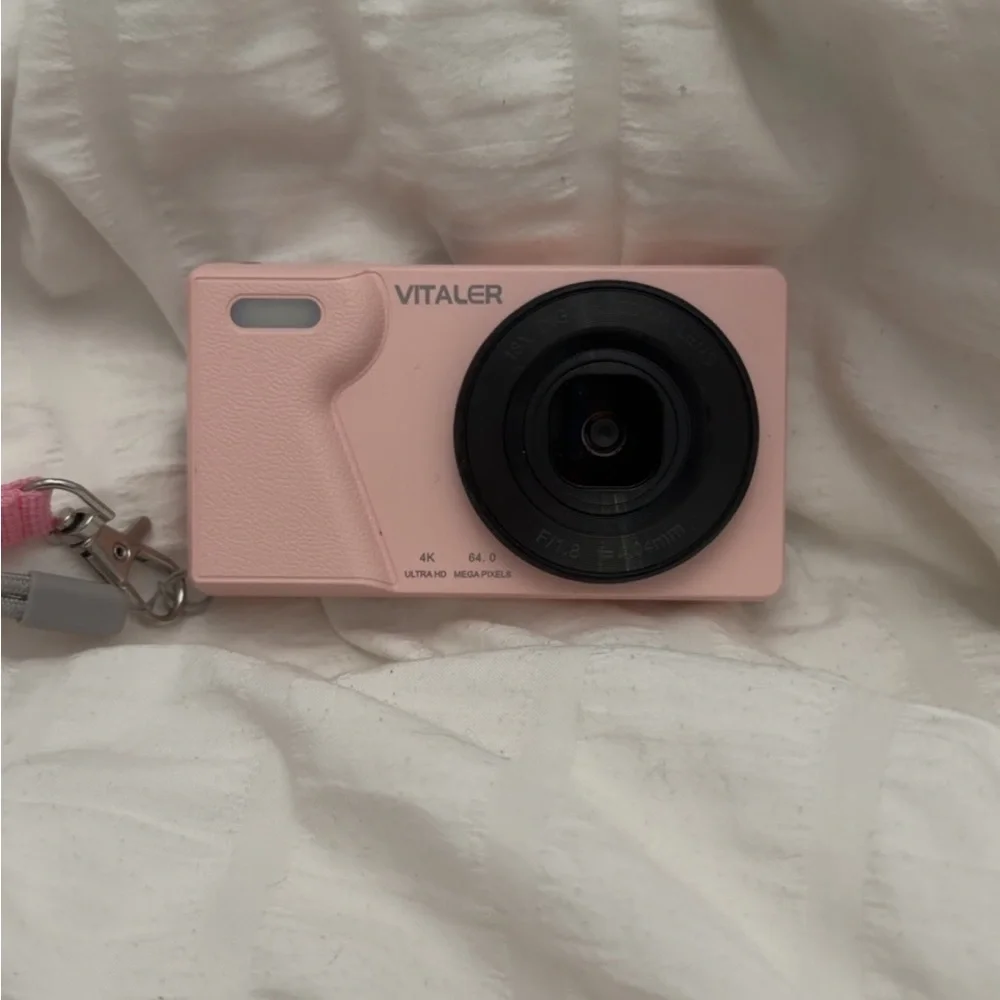 VITALER Pink Compact 4K Camera